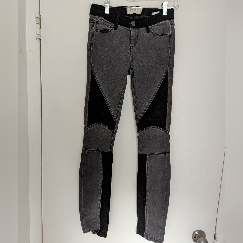 Black & Grey Rachel Roy Size 24 skinny jeans in great condition, stored lovingly